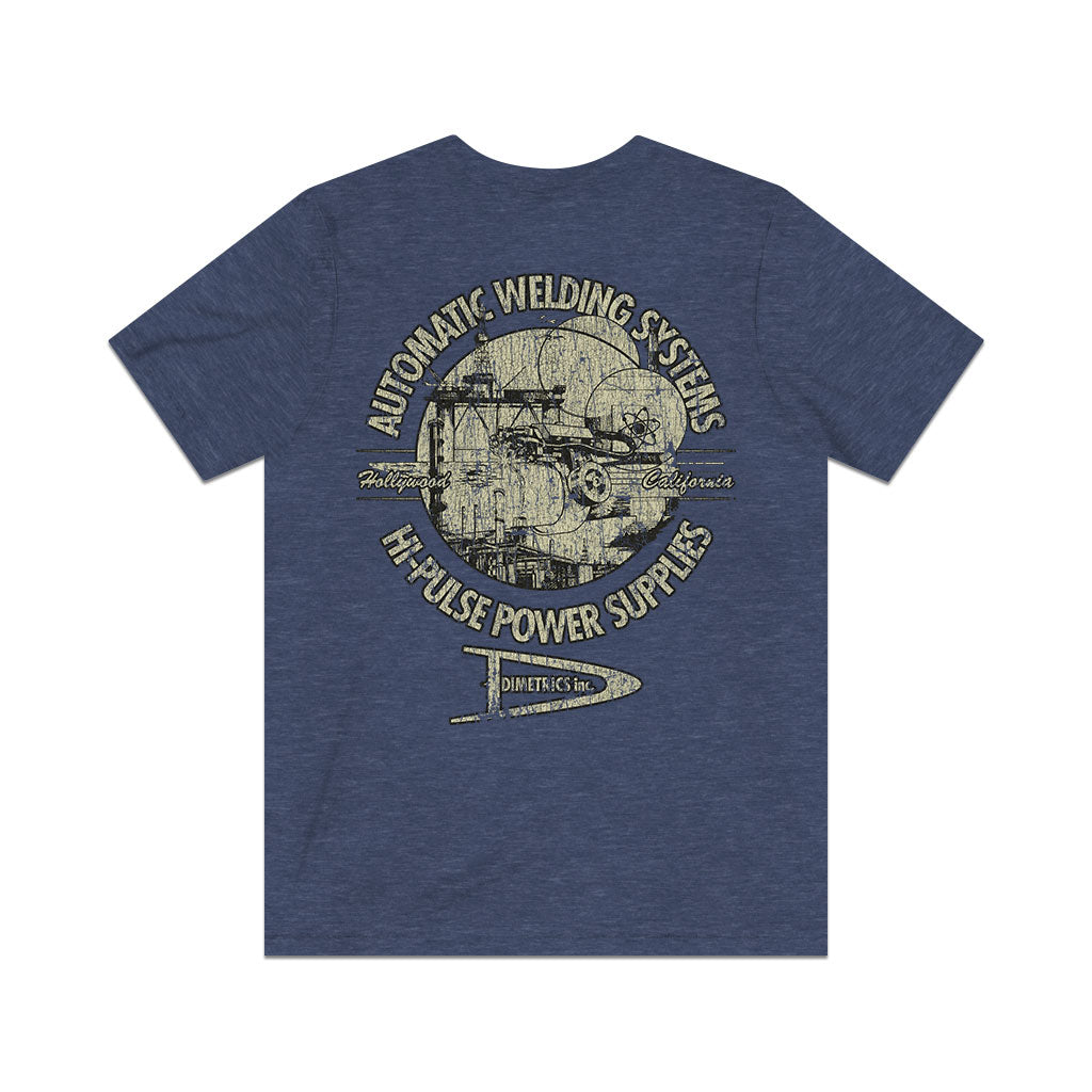 Dimetrics Orbital Welding 1967 F/B Vintage Men's T-Shirt