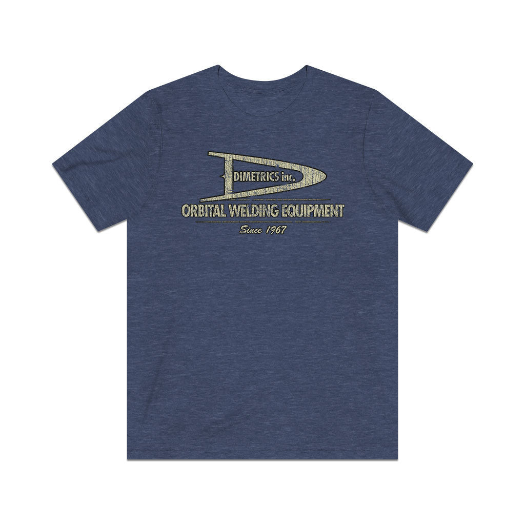 Dimetrics Orbital Welding 1967 F/B Vintage Men's T-Shirt