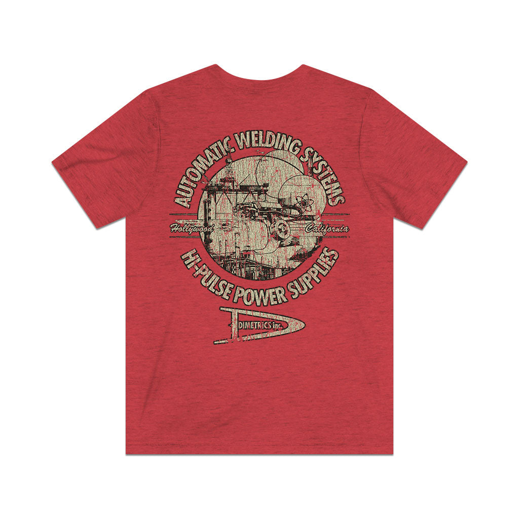 Dimetrics Orbital Welding 1967 F/B Vintage Men's T-Shirt