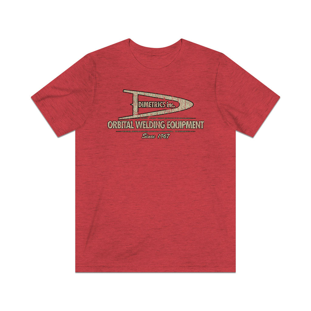 Dimetrics Orbital Welding 1967 F/B Vintage Men's T-Shirt