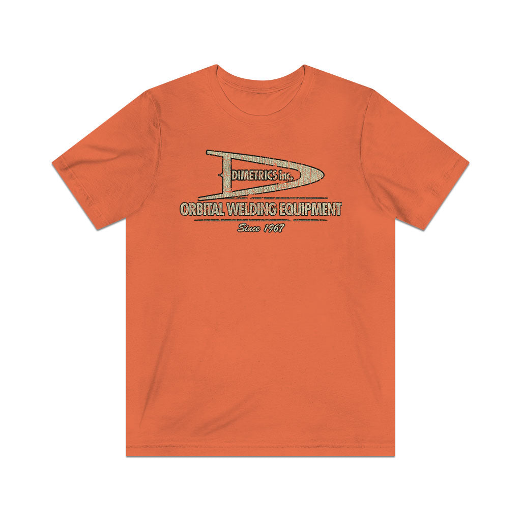 Dimetrics Orbital Welding 1967 F/B Vintage Men's T-Shirt