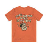 Dirty Old Men Need Love Too 1970 Vintage Men's T-Shirt