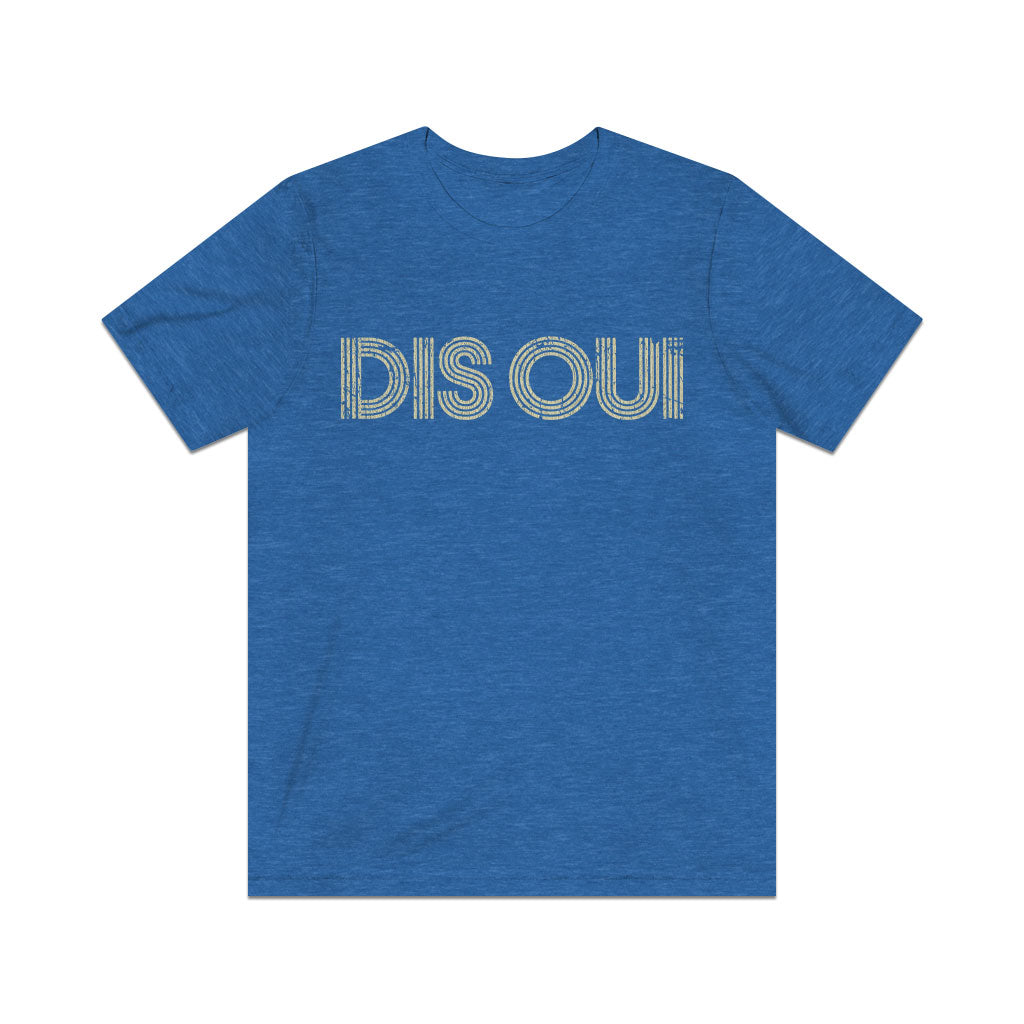 Dis Oui (Say Yes) 1989 Vintage Men’s T-Shirt