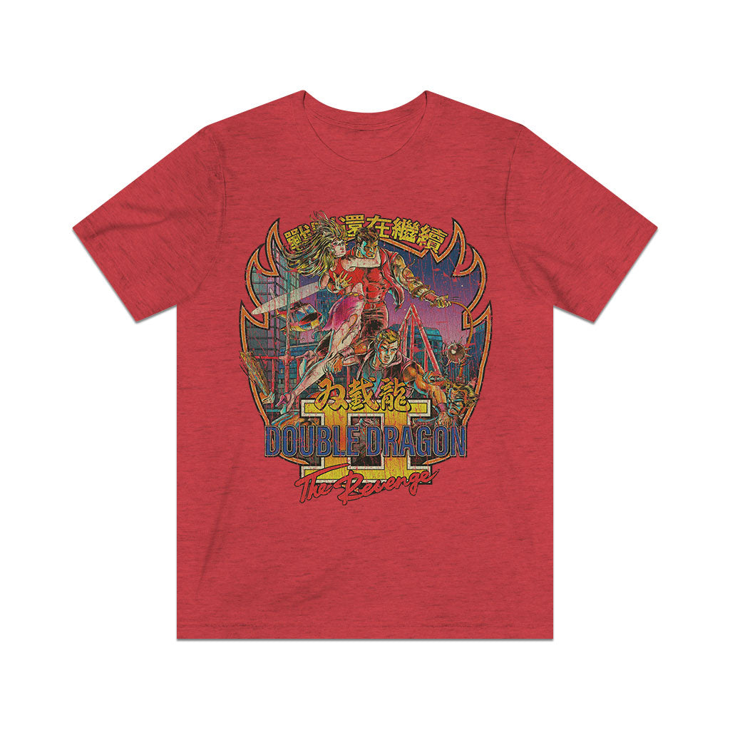 Double Dragon II The Revenge 1988 Vintage Men's T-Shirt