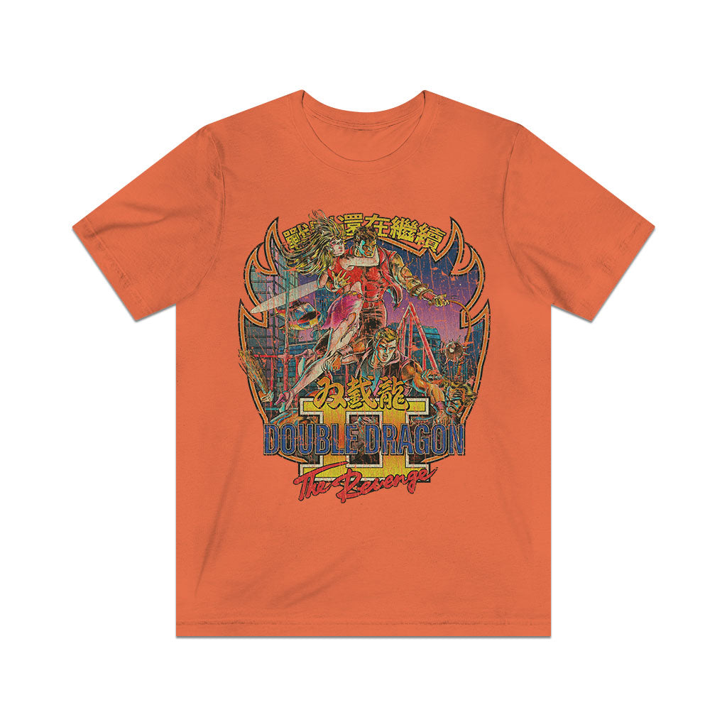 Double Dragon II The Revenge 1988 Vintage Men's T-Shirt