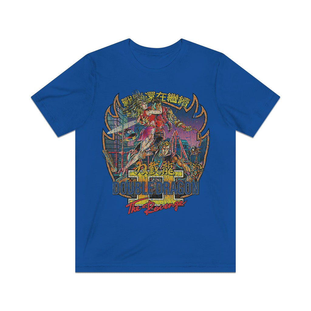 Double Dragon II The Revenge 1988 Vintage Men's T-Shirt