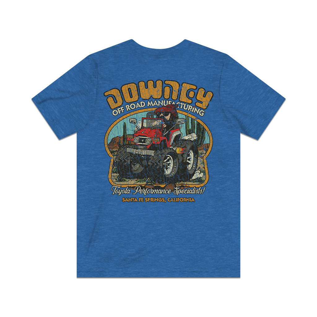 Downey Off Road Manufacturing 1975 F/B Vintage Men's T-Shirt