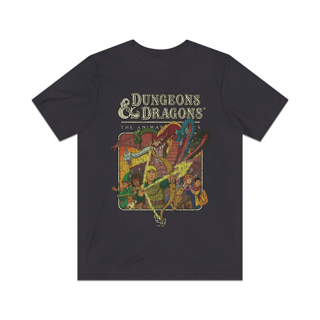 Dungeons & Dragons The Animated Series 1983 Vintage Men's T-Shirt