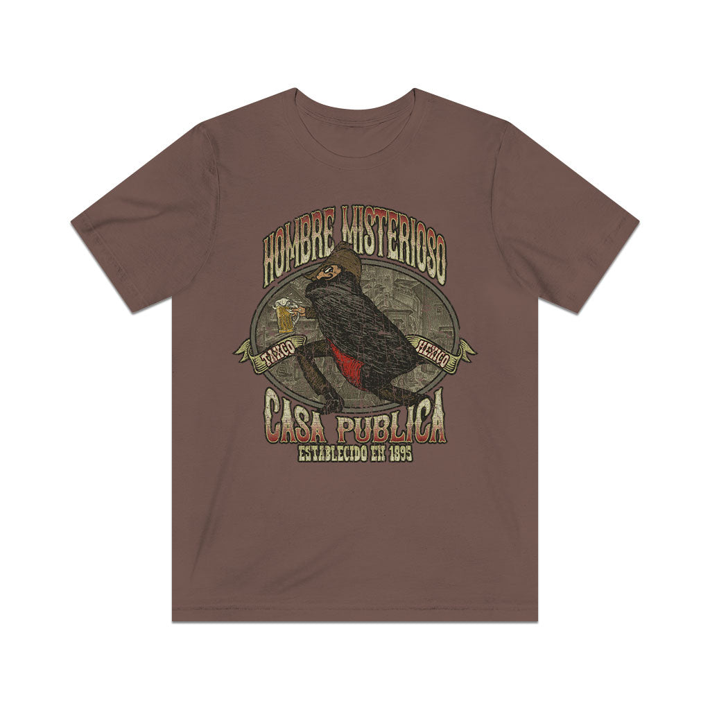 El Hombre Misterioso 1895 Vintage Men's T-Shirt