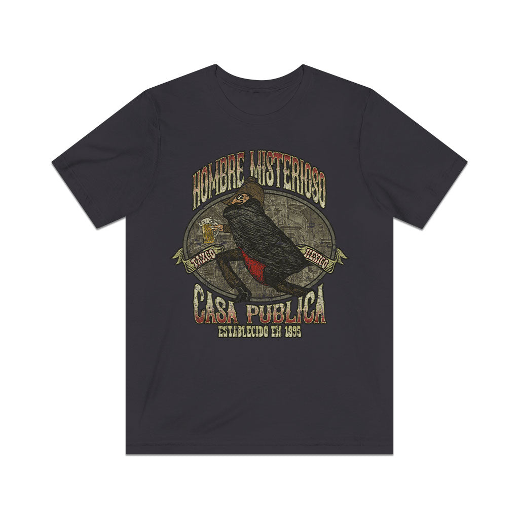 El Hombre Misterioso 1895 Vintage Men's T-Shirt