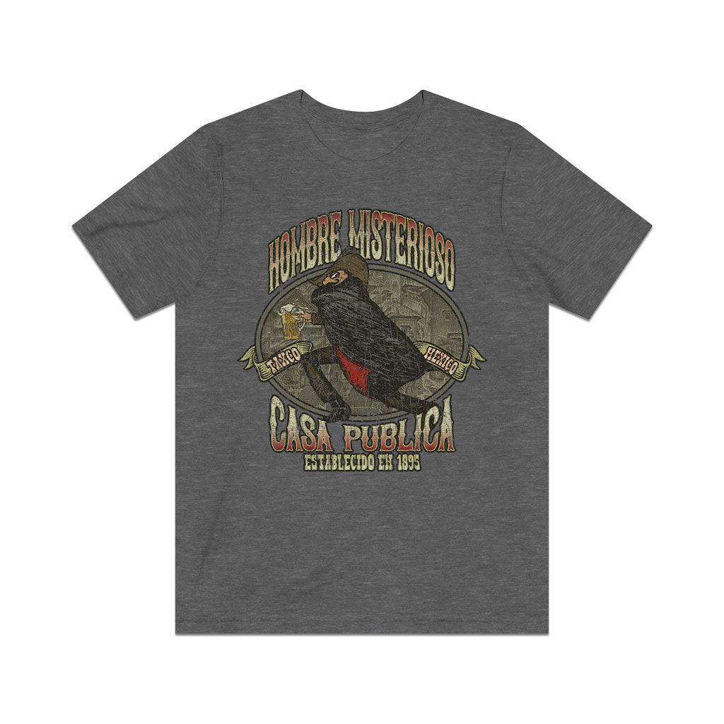 El Hombre Misterioso 1895 Vintage Men's T-Shirt