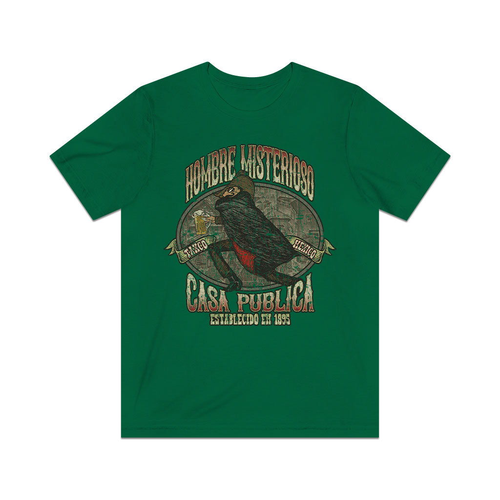 El Hombre Misterioso 1895 Vintage Men's T-Shirt