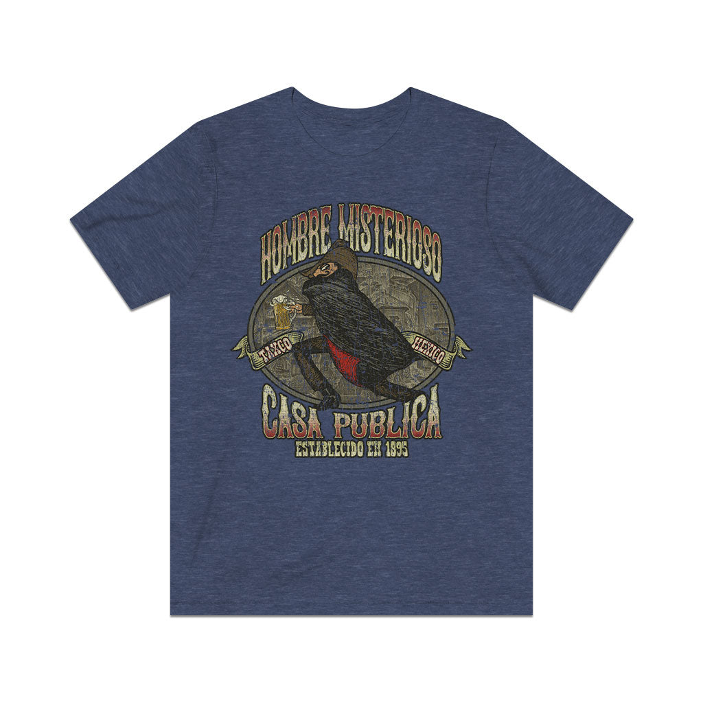 El Hombre Misterioso 1895 Vintage Men's T-Shirt