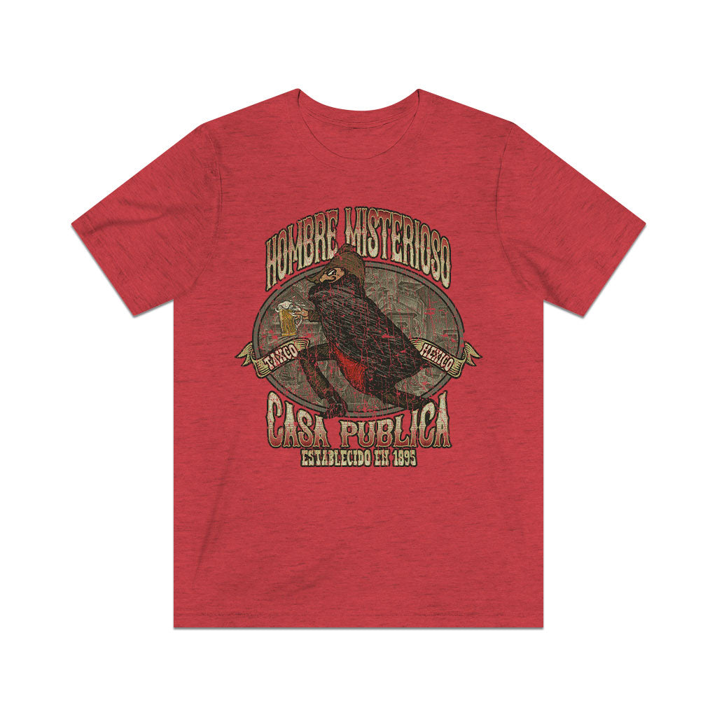 El Hombre Misterioso 1895 Vintage Men's T-Shirt