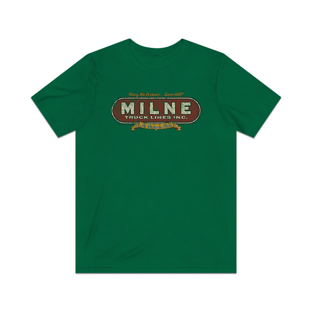 Milne Truck Lines 1916 Vintage Men's T-Shirt