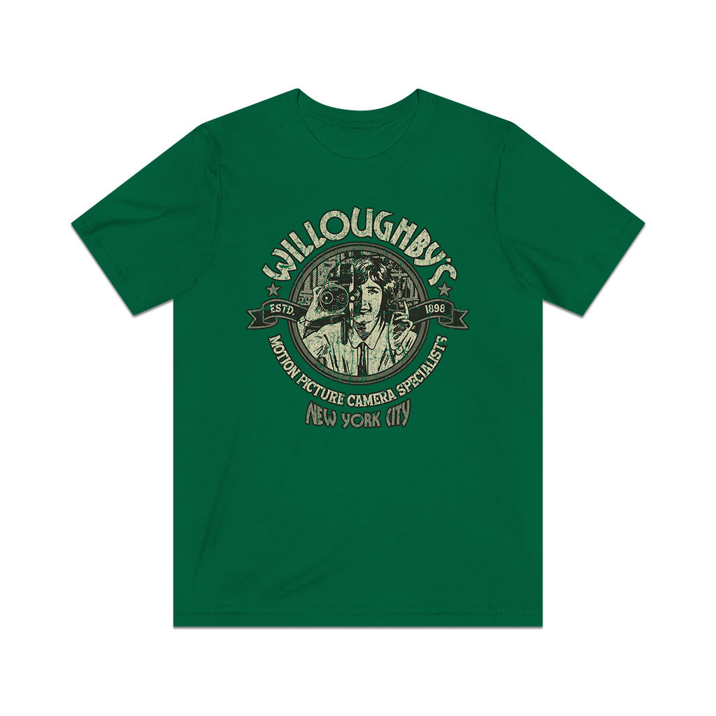 Willo's Motion Picture Cameras 1898 Vintage Men's T-Shirt