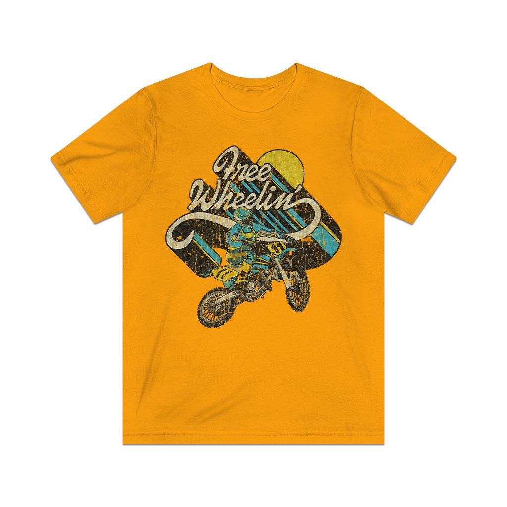 Free Wheelin' 1980 Vintage Men's T-Shirt
