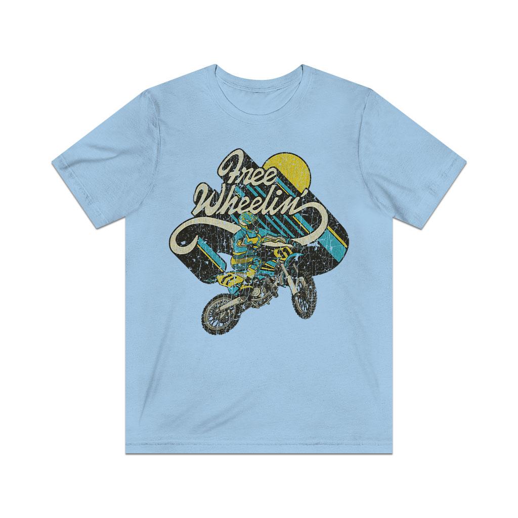 Free Wheelin' 1980 Vintage Men's T-Shirt