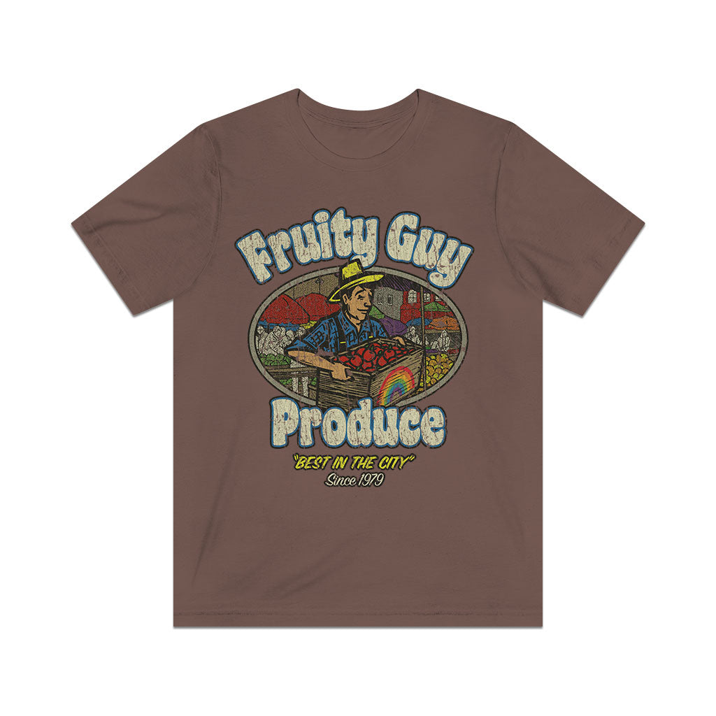 Fruity Guy Produce 1979 Vintage Men's T-Shirt