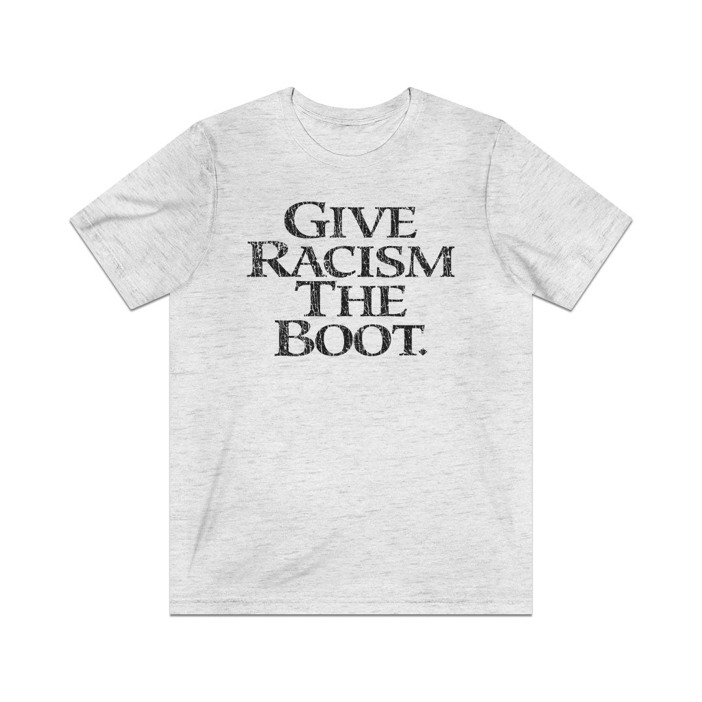 Give Racism the Boot 1993 Vintage Men's T-Shirt