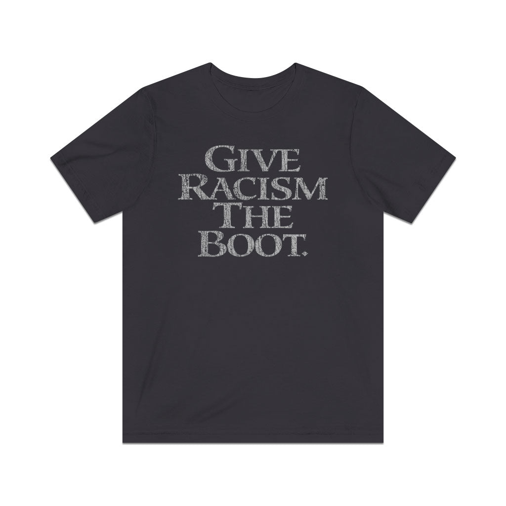 Give Racism the Boot 1993 Vintage Men's T-Shirt