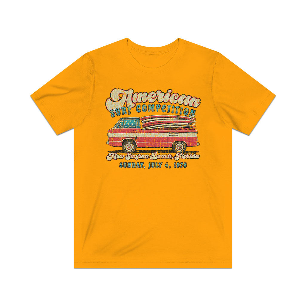 American Surf Competition 1976 Vintage Men's T-Shirt