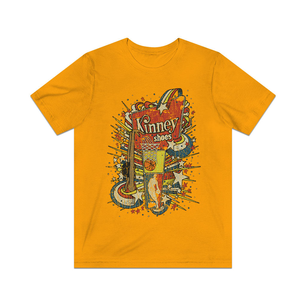 Kinney Basketball Shoes - African American 1977 Vintage Men's T-Shirt