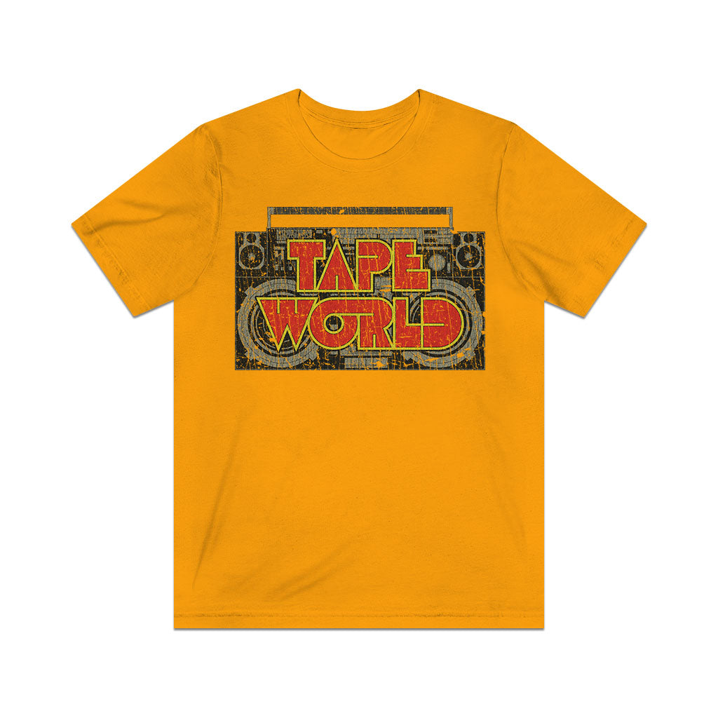 Tape World Boombox 1978 Vintage Men's T-Shirt