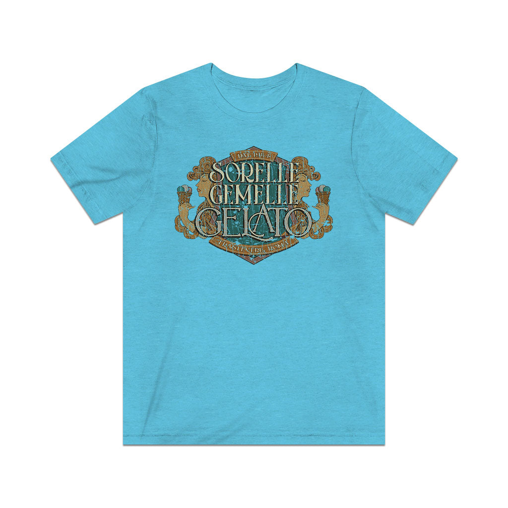 Sorelle Gemelle Gelato 1954 Vintage Men's T-Shirt