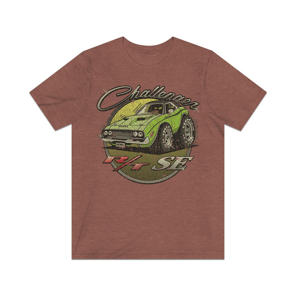 Challenger R/T SE Lime 1970 Vintage Men's T-Shirt