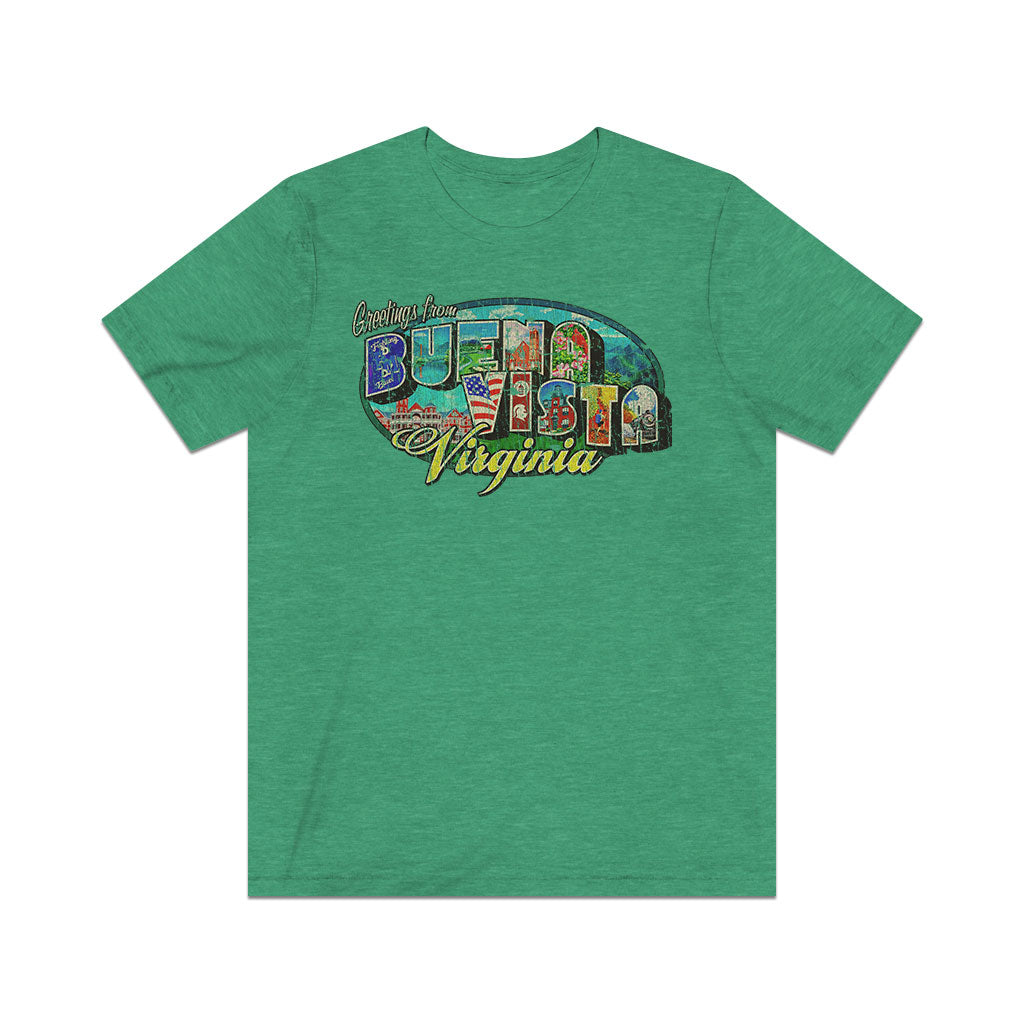 Buena Vista, Virginia 1892 Vintage Men's T-Shirt