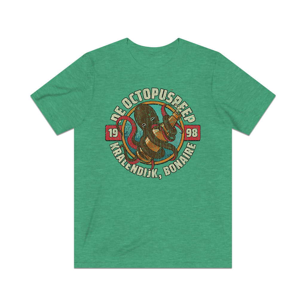 De Octopusreep Kralendijk 1998 Vintage Men's T-Shirt