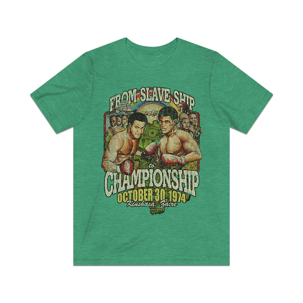 From Slave Ship to Championship 1974 Vintage Men's T-Shirt