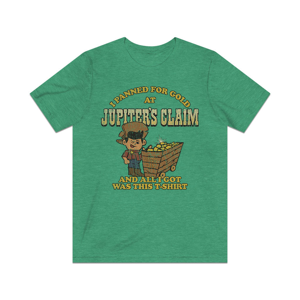 Jupiter's Claim Gold Panning 2015 Vintage Men's T-Shirt