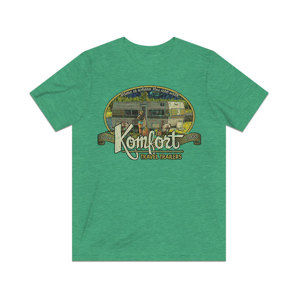 Komfort Travel Trailers 1966 Vintage Men's T-Shirt