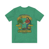 Steve The Arborist Tree Transport 1982 Vintage Men's T-Shirt
