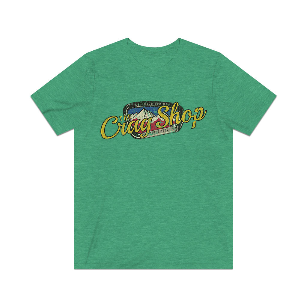 The Crag Shop 1982 Vintage Men's T-Shirt