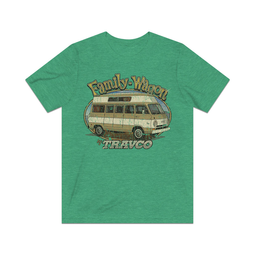 Travco Family Wagon A100 1965 Vintage Men's T-Shirt