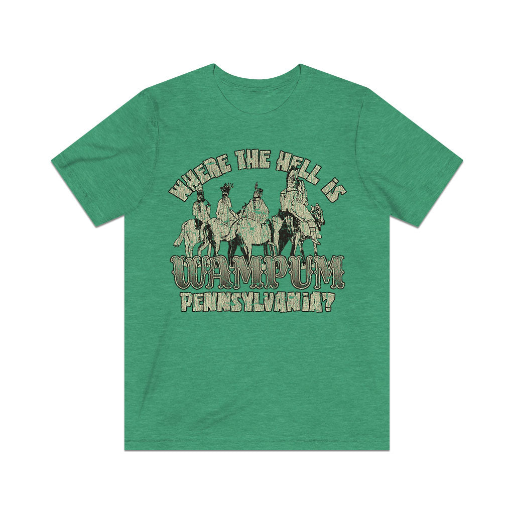 Where the Hell is Wampum, Pennsylvania? 1796 Vintage Men's T-Shirt