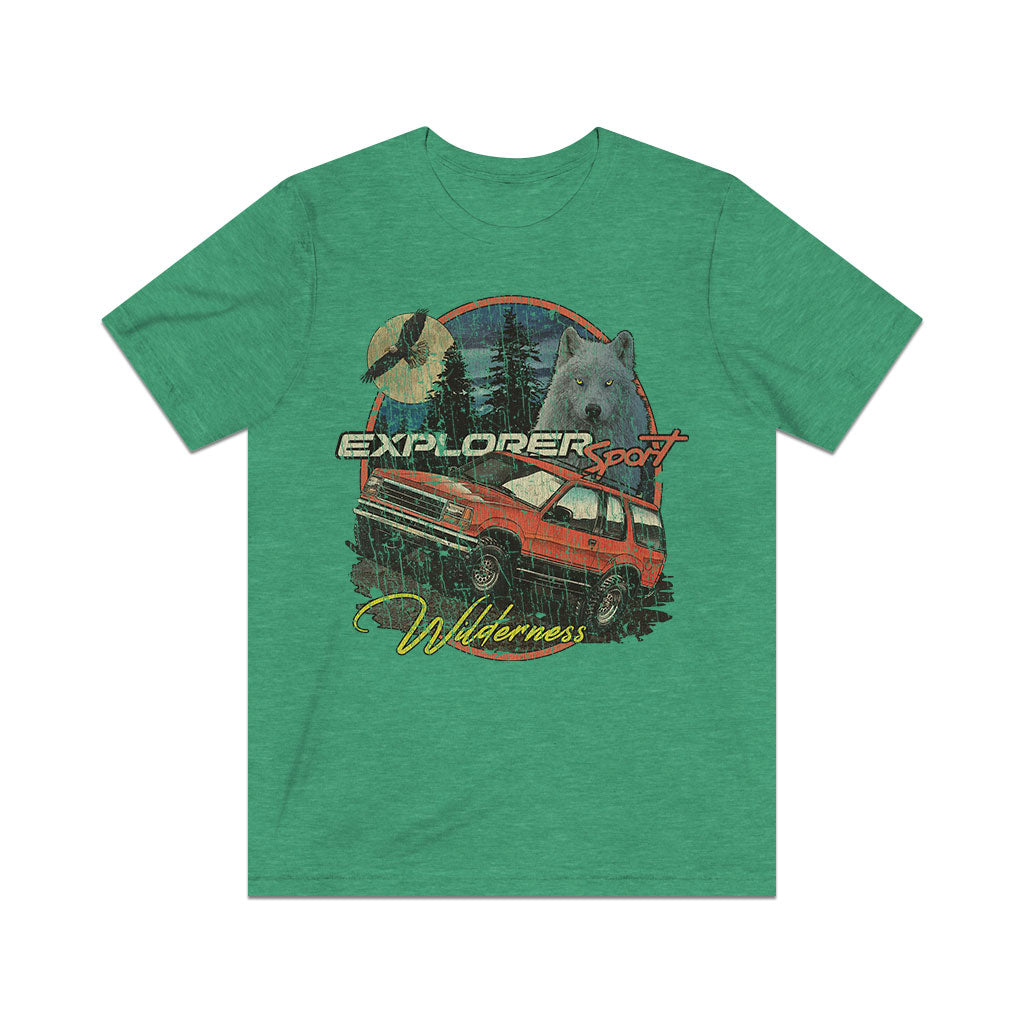 Wilderness Explorer 1991 Vintage Men's T-Shirt
