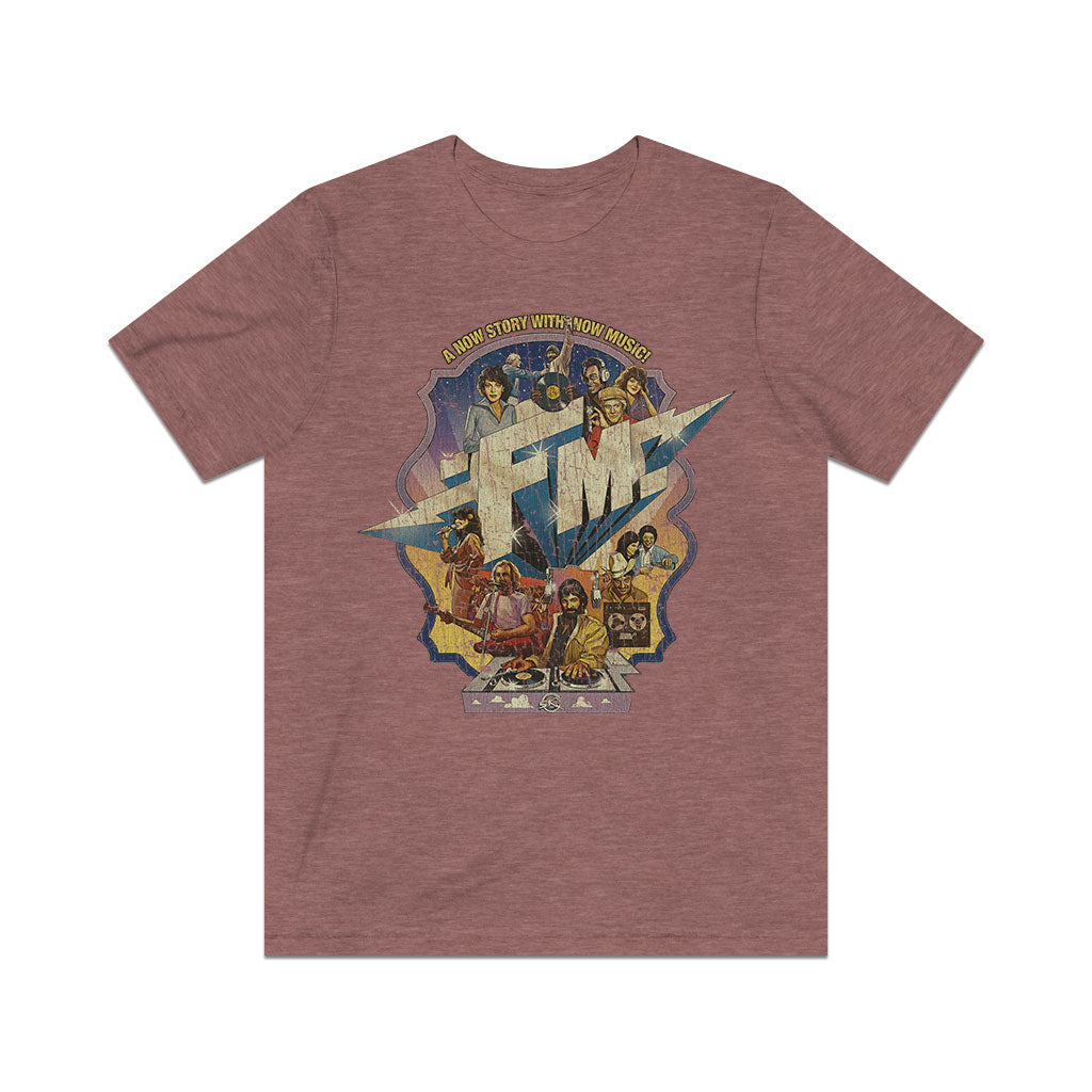 FM A Now Story With Now Music 1978 Vintage Men's T-Shirt