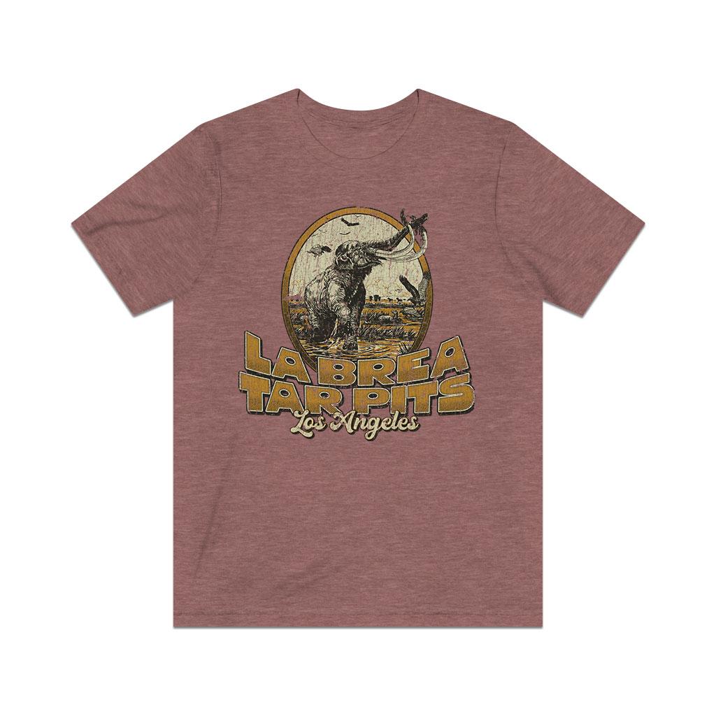 La Brea Tar Pits 1977 Vintage Men's T-Shirt