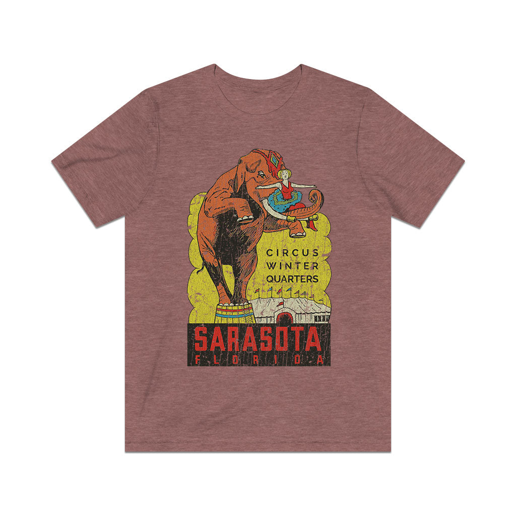 Sarasota Circus Winter Quarters 1927 Vintage Men's T-Shirt