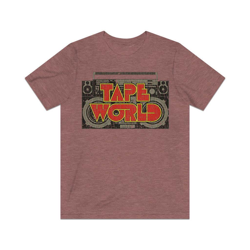 Tape World Boombox 1978 Vintage Men's T-Shirt