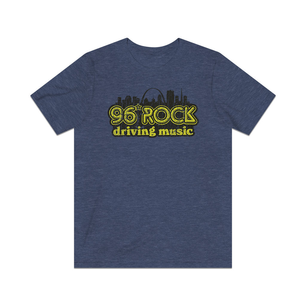 96 Rock St. Louis Radio 1970 Vintage Men's T-Shirt