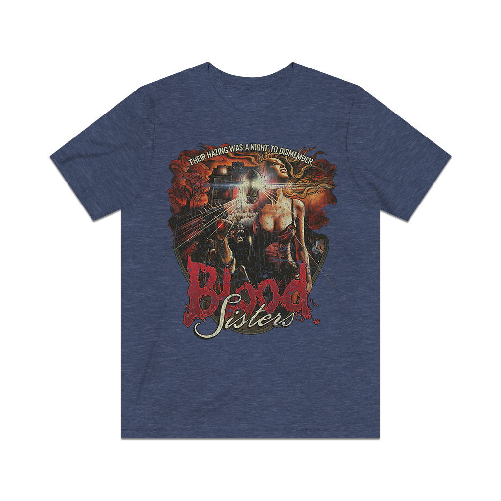 Blood Sisters 1987 Vintage Men's T-Shirt