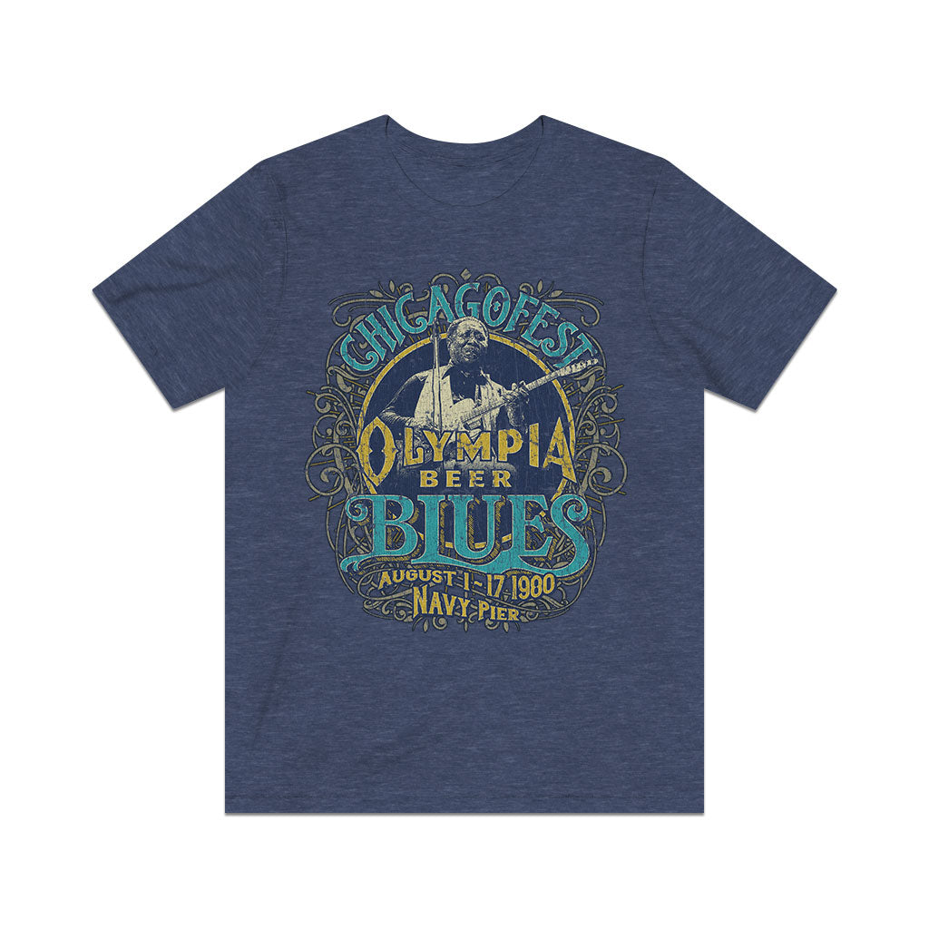 ChicagoFest Blues 1980 Vintage Men’s T-Shirt