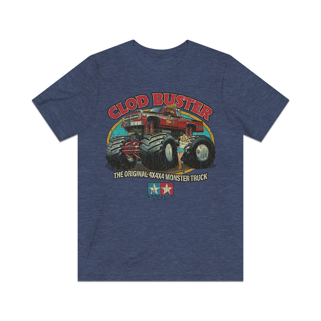 Clod Buster 4x4x4 Monster Truck 1987 Vintage Men's T-Shirt