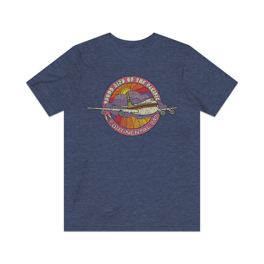 Continental Proud Bird of The Pacific 1971 Vintage Men's T-Shirt