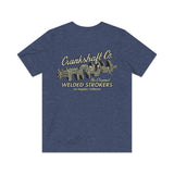 Crankshaft Company Welded Strokers 1965 Vintage Men's T-Shirt